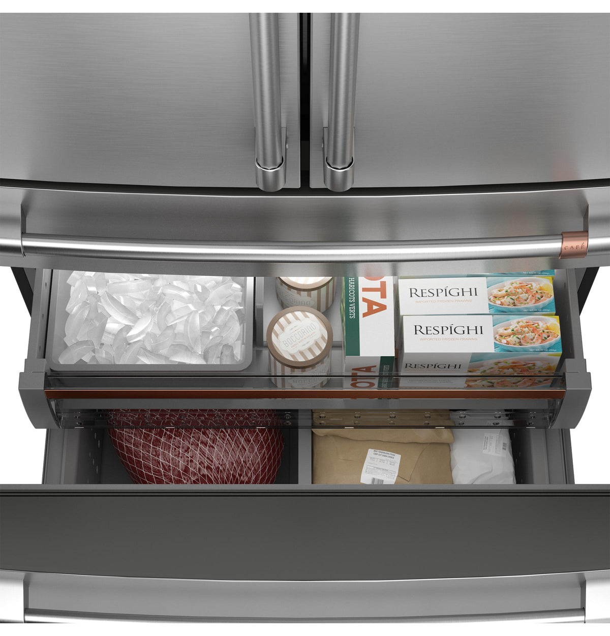 Café™ ENERGY STAR® 28.7 Cu. Ft. Smart 4-Door French-Door Refrigerator With Dual-Dispense AutoFill Pitcher