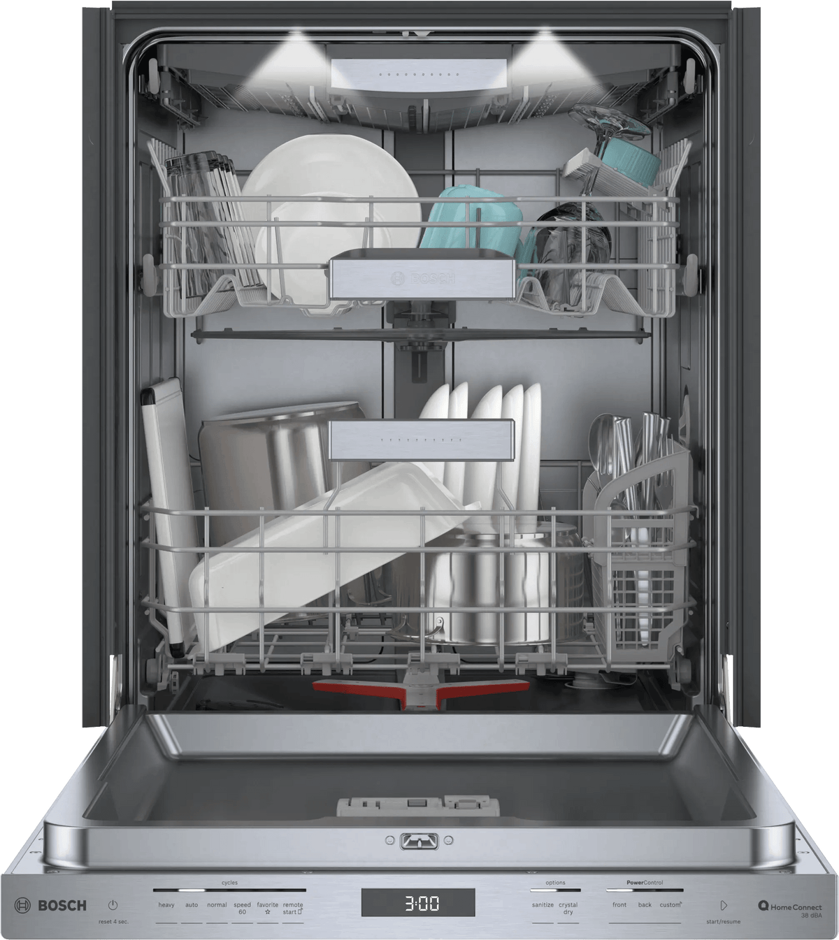 Benchmark™ Dishwasher 24'' Brushed steel anti-fingerprint