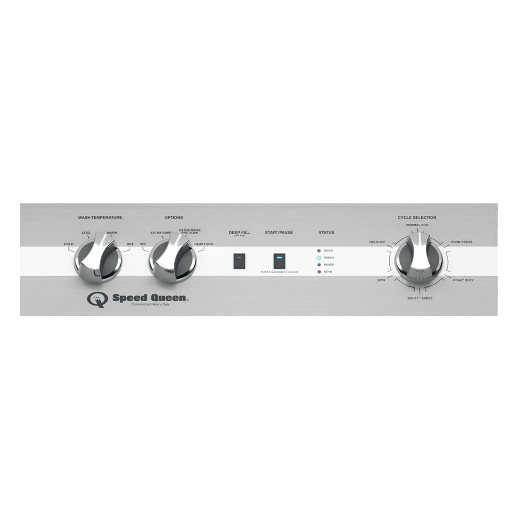 TC5 Top Load Washer with Speed Queen® Classic Clean™ No Lid Lock 5-Year Warranty