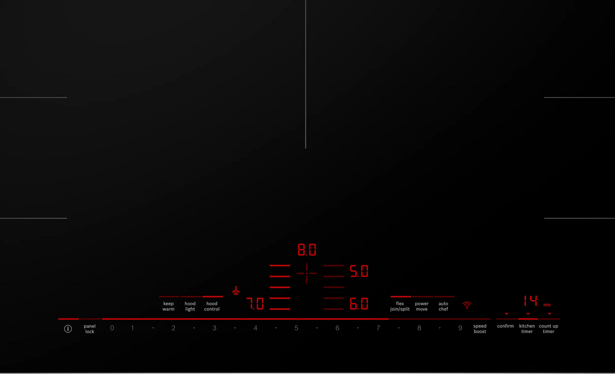 Benchmark™ Induction Cooktop 36'' surface mount without frame