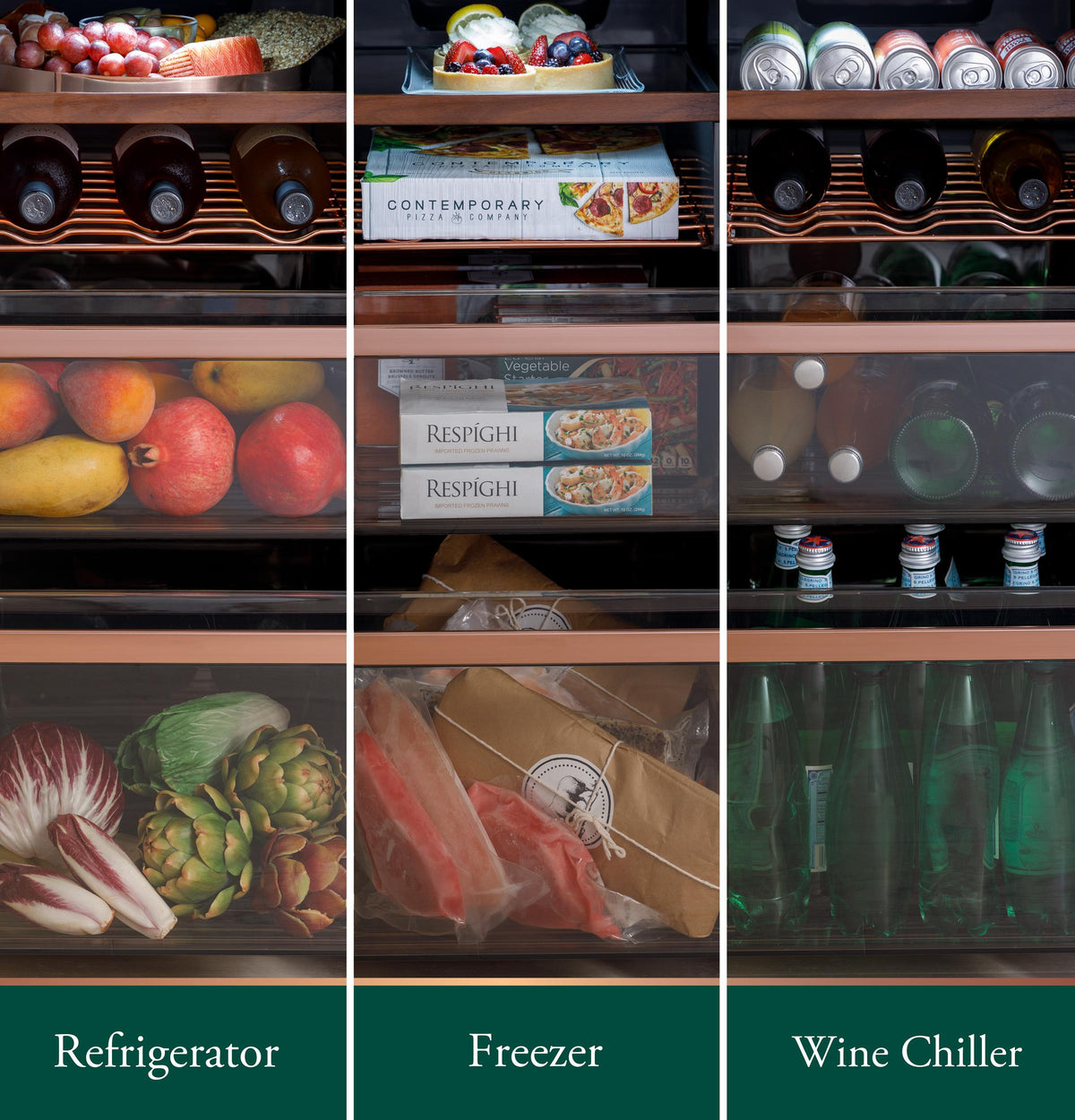 Café™ ENERGY STAR® 28.3 Cu. Ft. Smart Quad-Door Refrigerator in Platinum Glass with Dual-Dispense AutoFill Pitcher