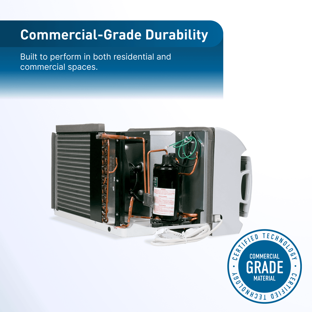 Friedrich WallMaster Inverter 14,000 BTU 230V Smart Through-the-Wall Air Conditioner with Heat Pump