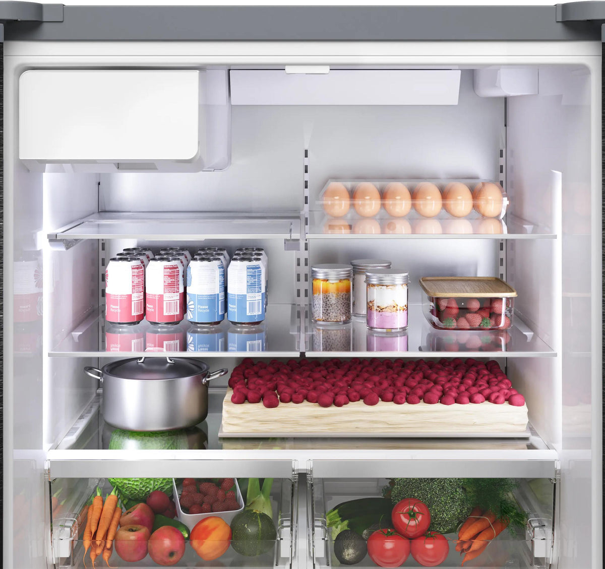 500 Series French Door Bottom Mount Refrigerator 36
