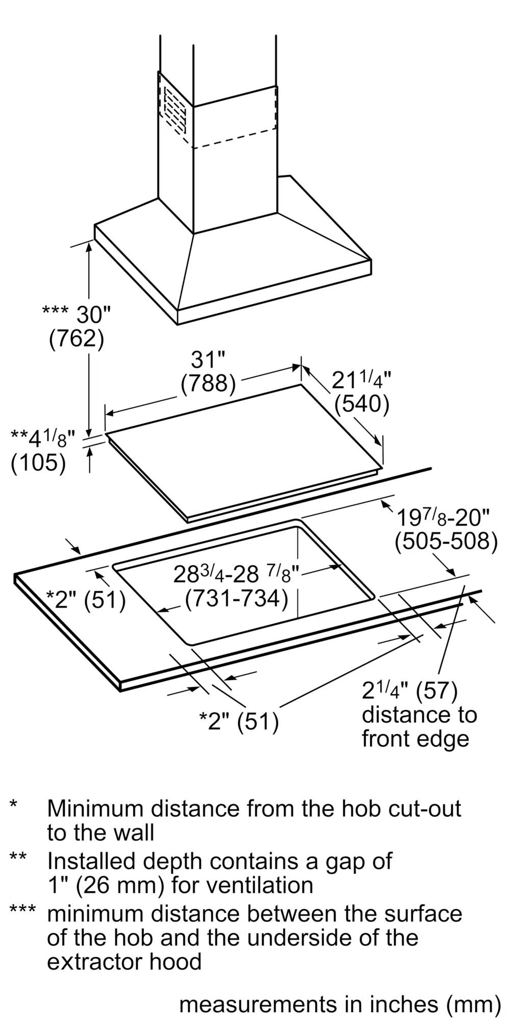 Benchmark™ Induction Cooktop 30'' surface mount without frame