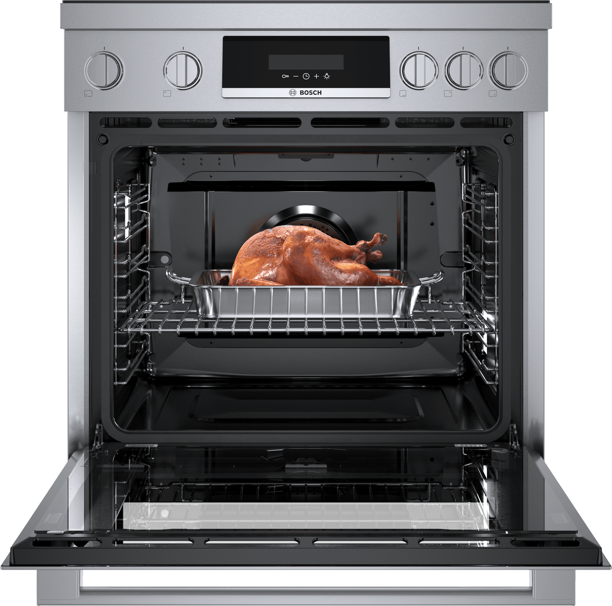 800 Series Induction freestanding range Stainless Steel