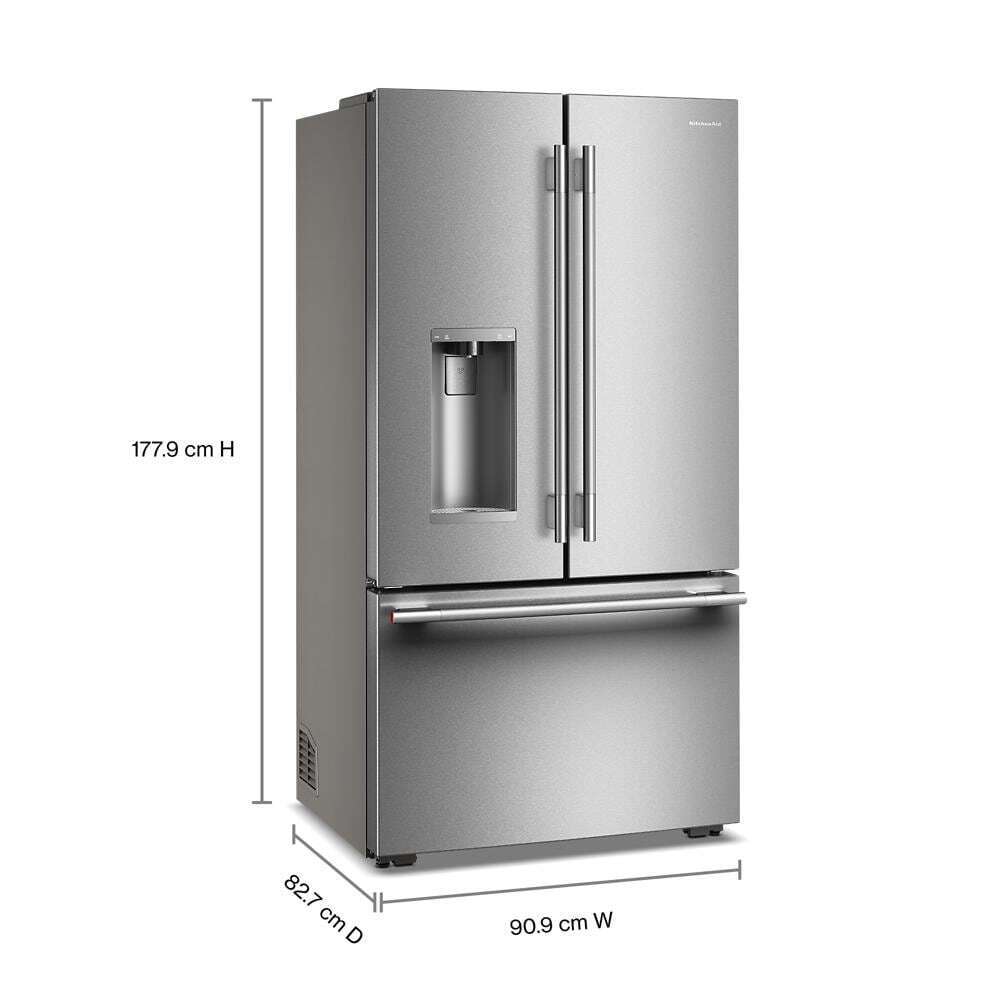Counter-Depth French Door Refrigerator with Intelligent Auto Fill