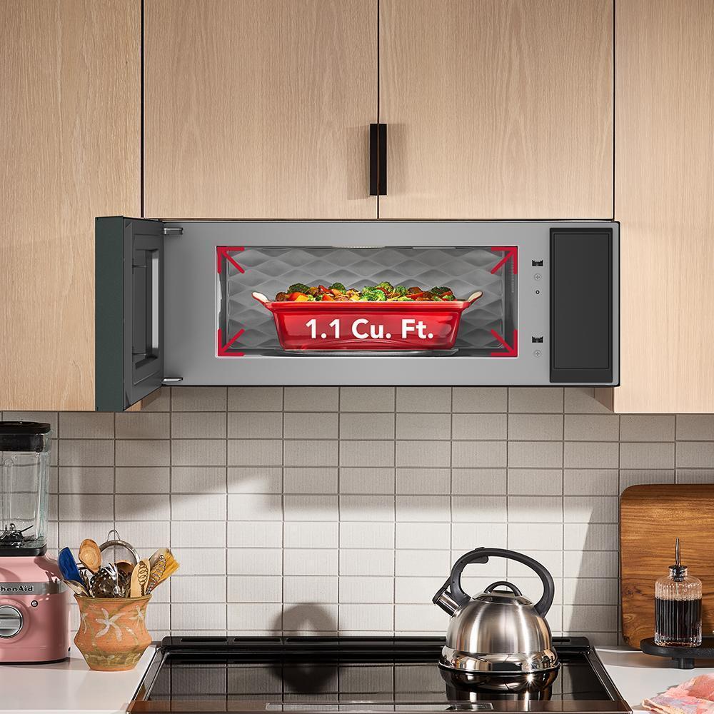 Smart Low Profile Microwave Hood Combination with Dual Fan Ventilation