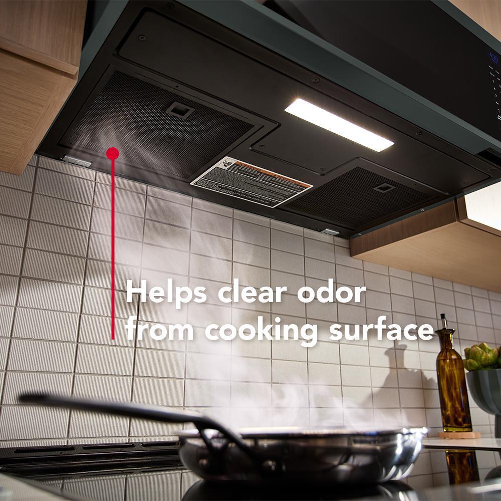 Smart Low Profile Microwave Hood Combination with Dual Fan Ventilation