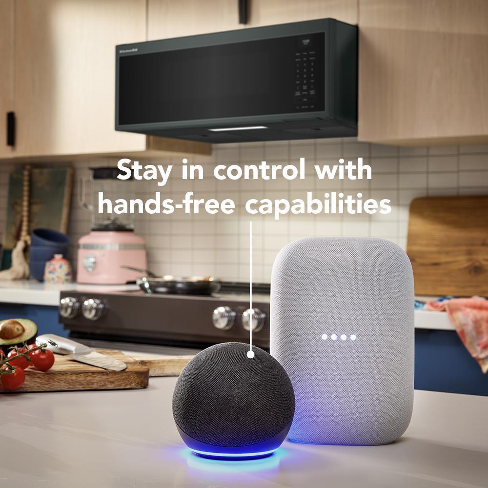 Smart Low Profile Microwave Hood Combination with Dual Fan Ventilation
