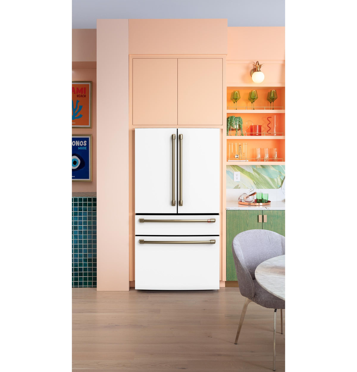Café™ ENERGY STAR® 28.7 Cu. Ft. Smart 4-Door French-Door Refrigerator With Dual-Dispense AutoFill Pitcher