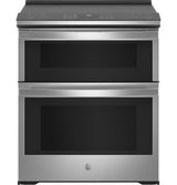 GE Profile™ 30" Smart Slide-In Electric Double Oven Convection Fingerprint Resistant Range