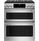 Café™ 30" Smart Slide-In, Front-Control, Induction and Convection Double-Oven Range